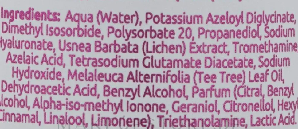 Gesichtselixier mit Azeloglycin