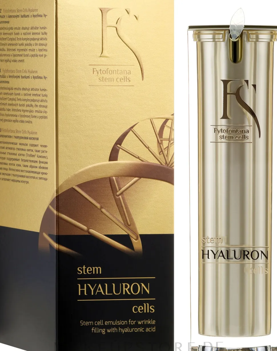Gesichtsemulsion mit Hyaluronsäure und Stammzellen