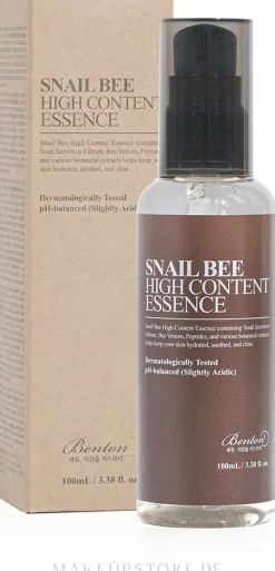 Gesichtsessenz mit Schneckenschleimfiltrat und Bienengift
