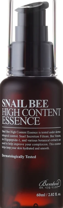 Gesichtsessenz mit Schneckenschleimfiltrat und Bienengift