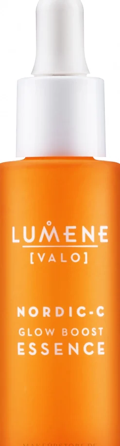 Gesichtsessenz mit Vitamin C und Hyaluronsäure für einen strahlenden Teint