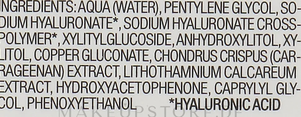Gesichtskonzentrat mit Hyaluronsäure