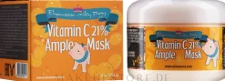 Gesichtsmaske mit Vitamin C