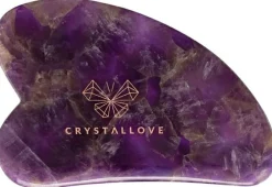 Gesichtsmassage-Platte aus Amethyst