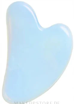 Gesichtsmassage-Platte Gua Sha aus blauem Opal