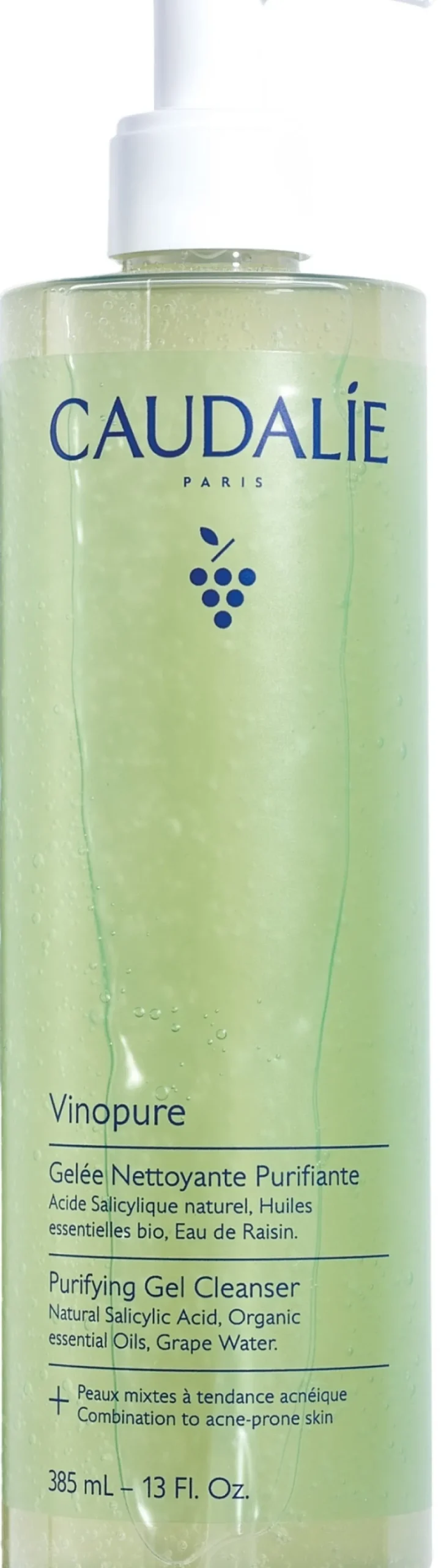 Gesichtsreinigungsgel mit Salicylsäure, bio-ätherischen Ölen und Traubenwasser