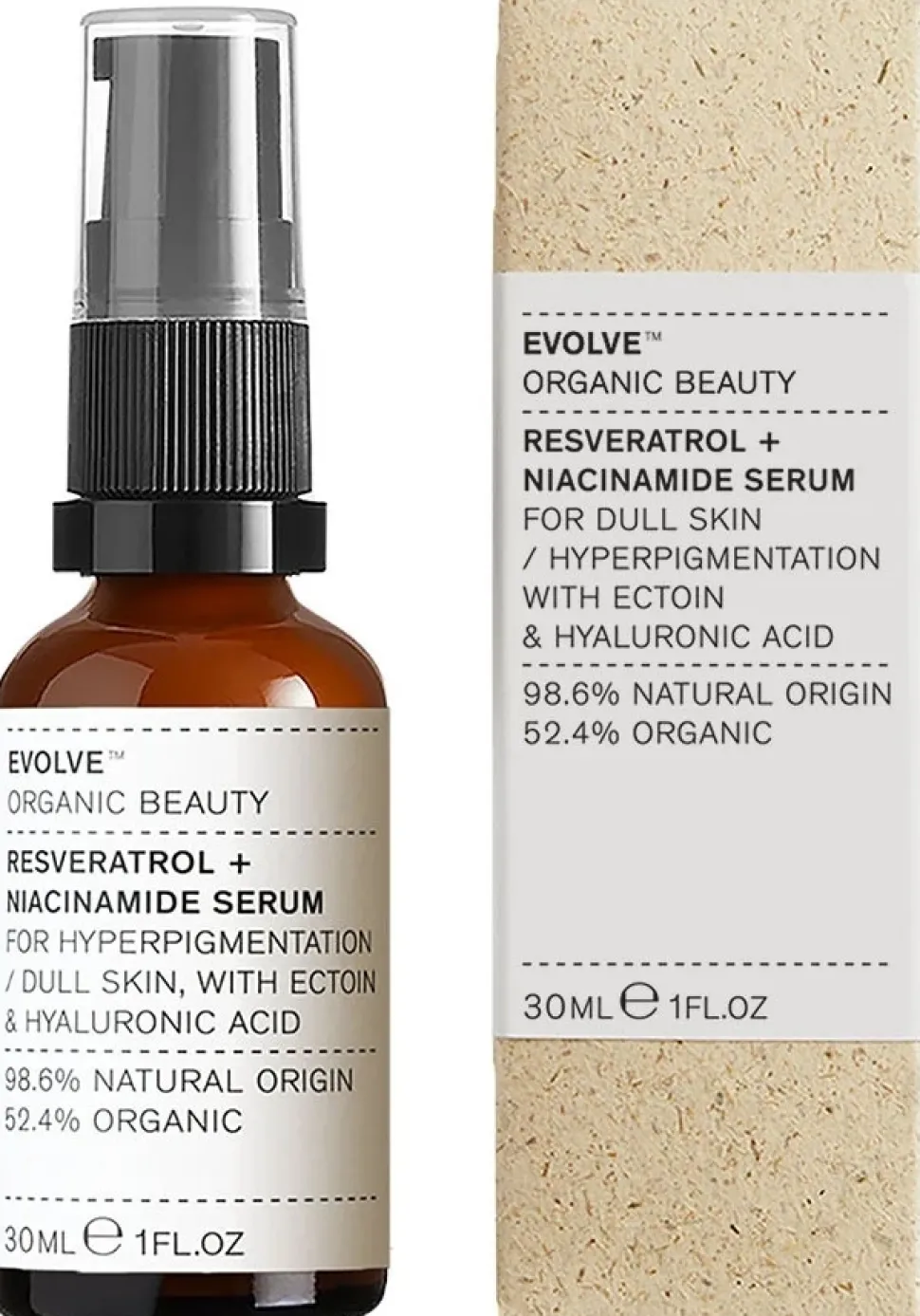 Gesichtsserum mit Resveratrol und Niacinamid