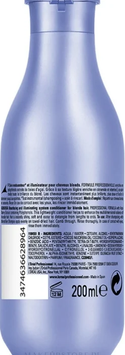 Glanzgebender und regenerierender Conditioner für blondes Haar mit Acaibeeren-Extrakt