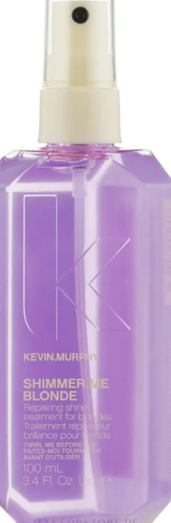 Glanzspray für helles Haar