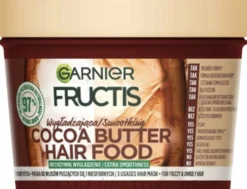 Glättende Anti-Frizz Maske für widerspenstiges Haar mit Kakaobutter