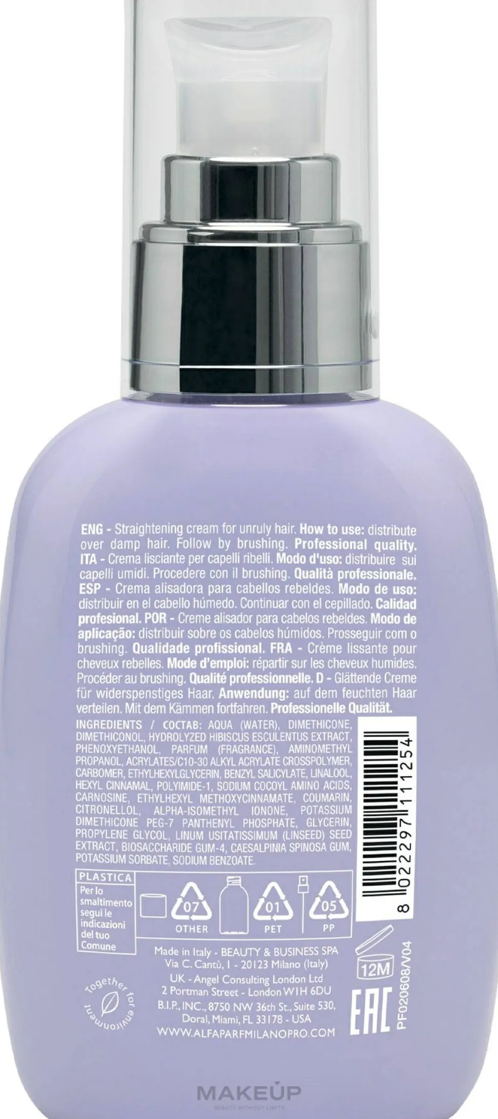 Glättende Creme für widerspenstiges Haar