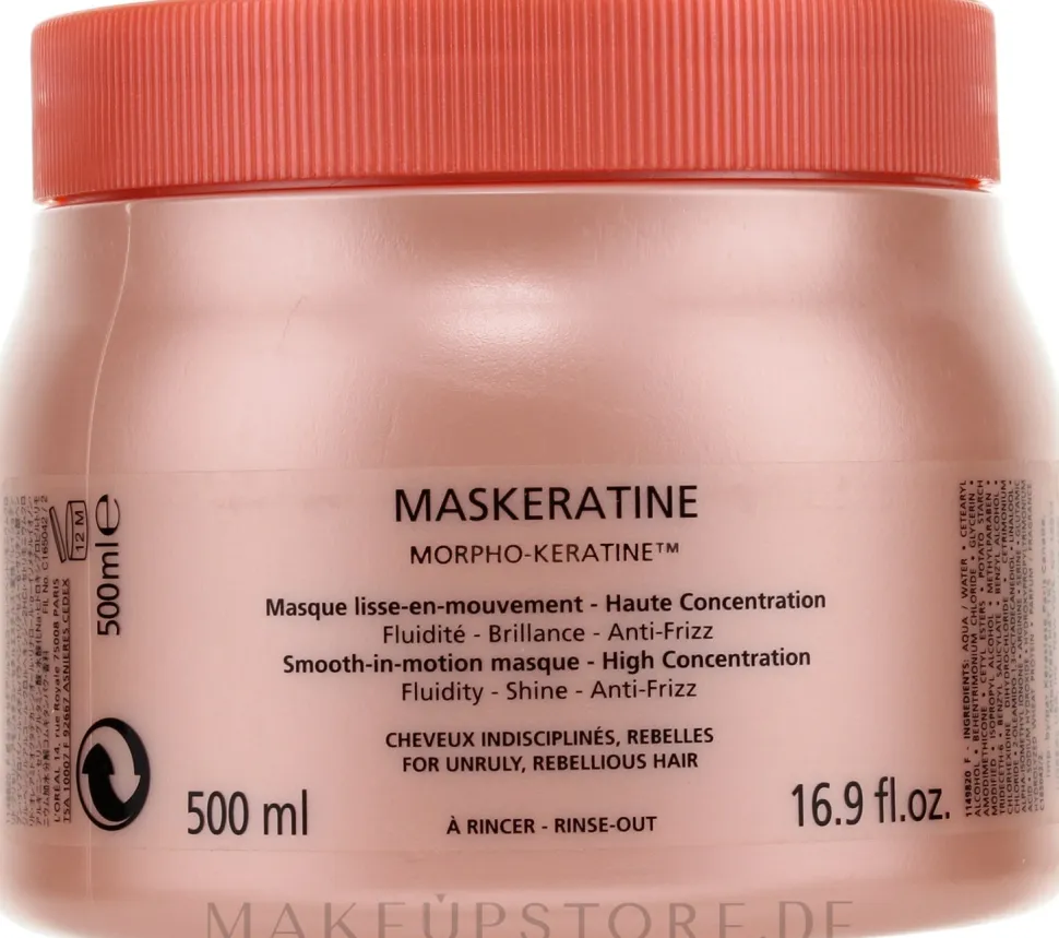 Glättende Maske für widerspenstiges Haar