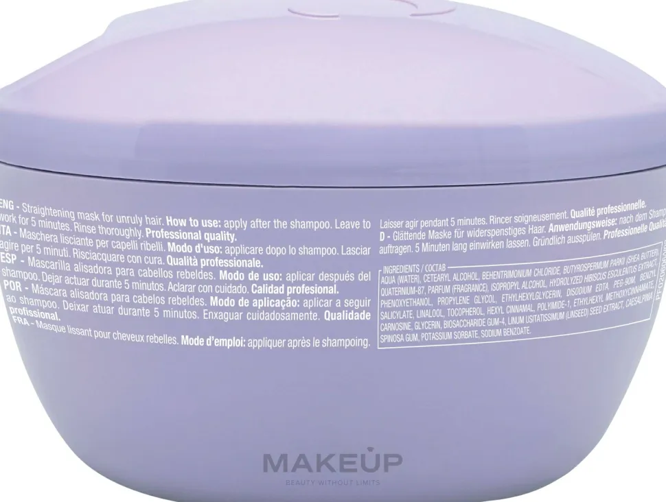 Glättende Maske für widerspenstiges Haar