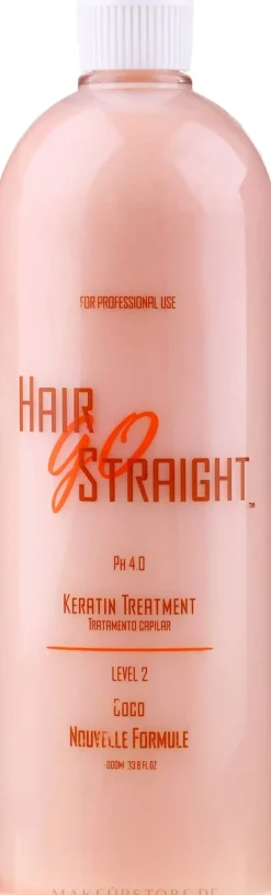 Glättende und regenerierende Behandlung mit Keratin für strapaziertes Haar