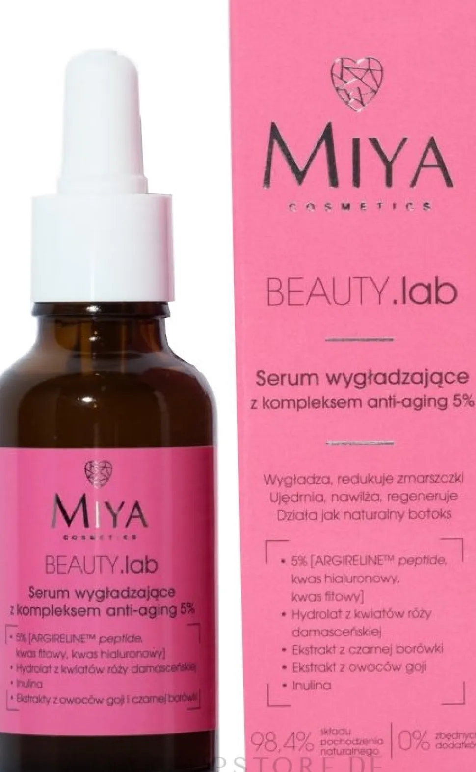 Glättendes Gesichtsserum mit Anti-Aging-Komplex 5%