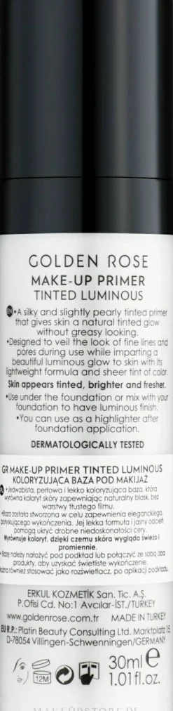Golden Rose Makeup Primer Tinted Luminous Base
