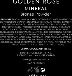 Golden Rose Mineral Bronzing Powder