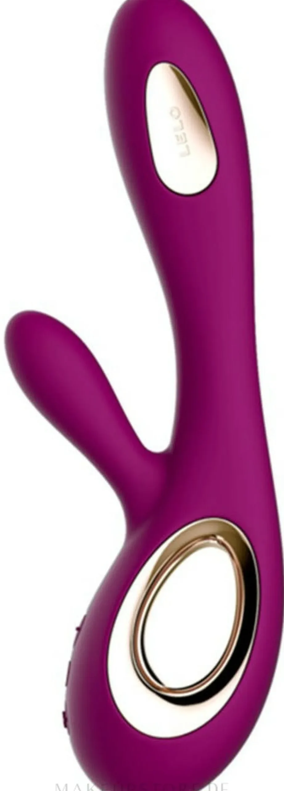 G-Punkt- und Klitoris-Vibrator tiefrosa