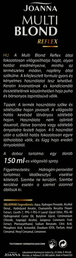 Haar Aufhellungsspray