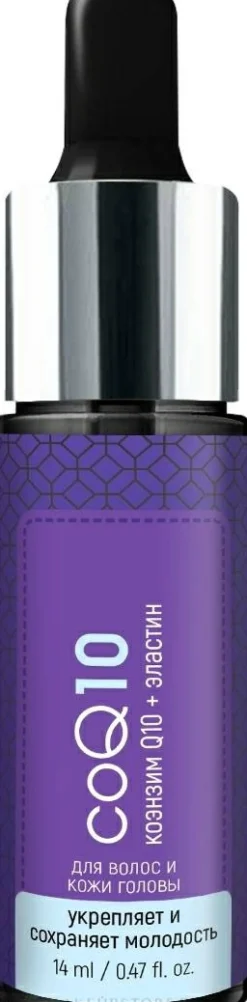 Haar- und Kopfhautbehandlung mit Coenzym Q10 + Elastin