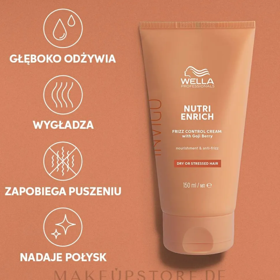 Haarcreme für widerspenstiges Haar mit Goji Beeren