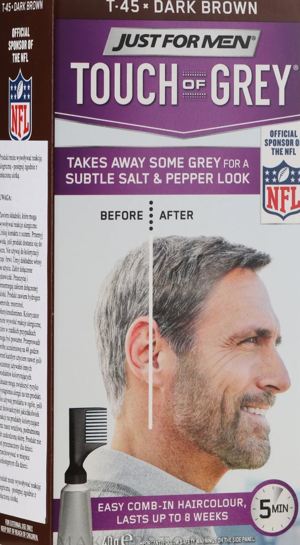 Haarfarbe für graues Haar