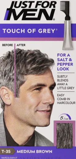Haarfarbe für graues Haar