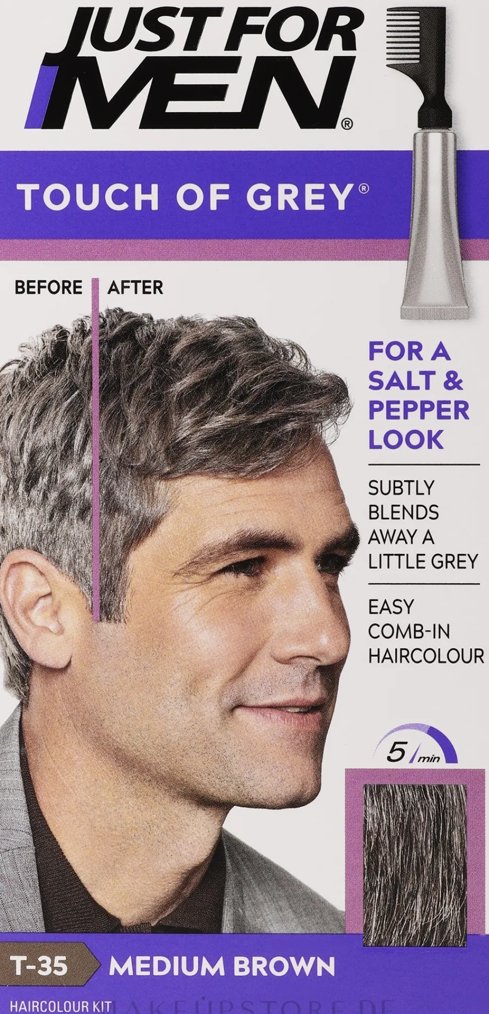 Haarfarbe für graues Haar