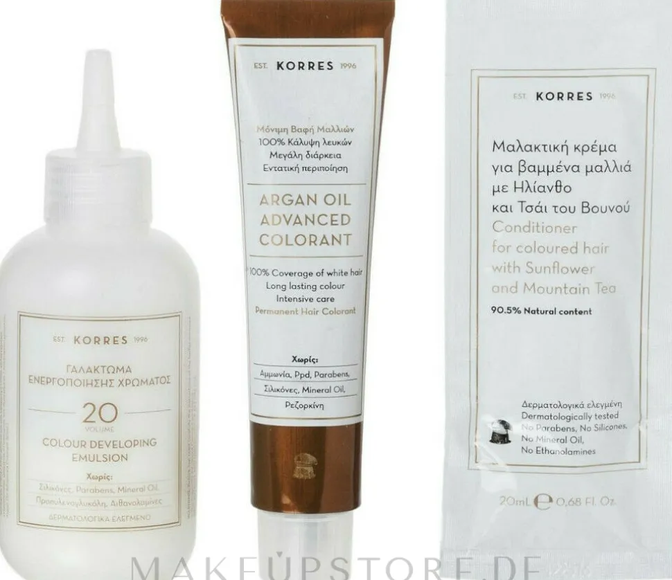 Haarfarbe mit Arganöl