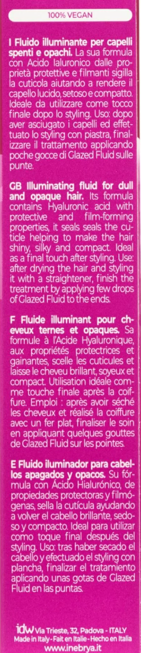 Haarfluid mit Schimmer
