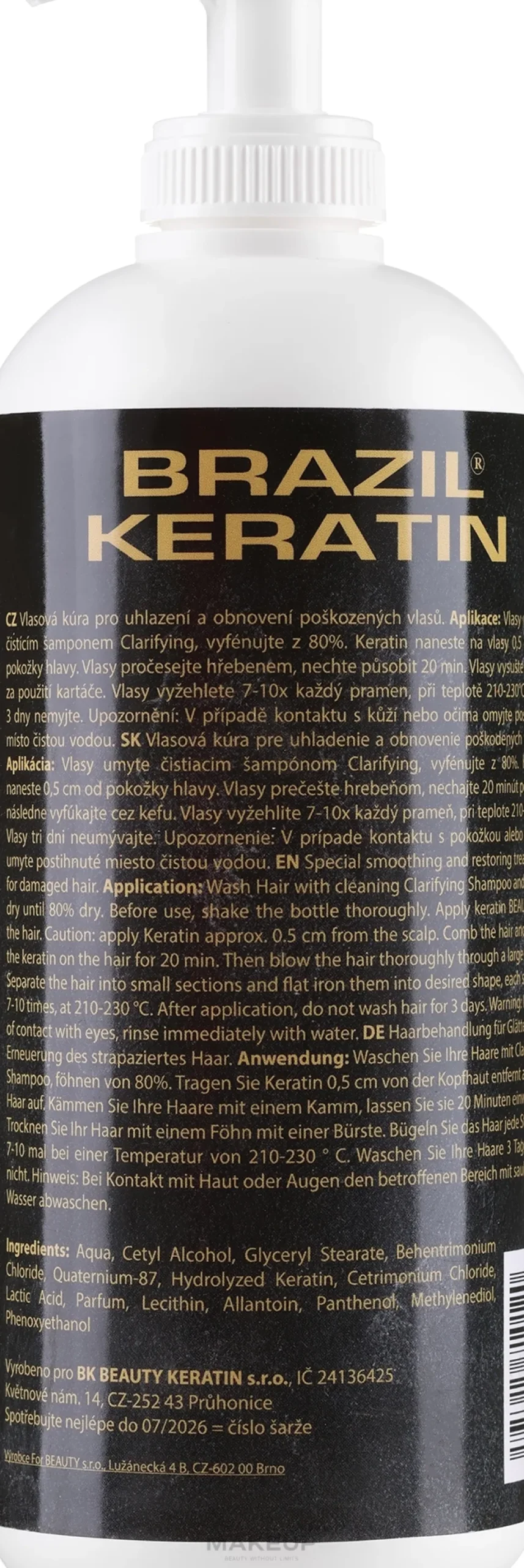 Haarkeratin (mit Spender)
