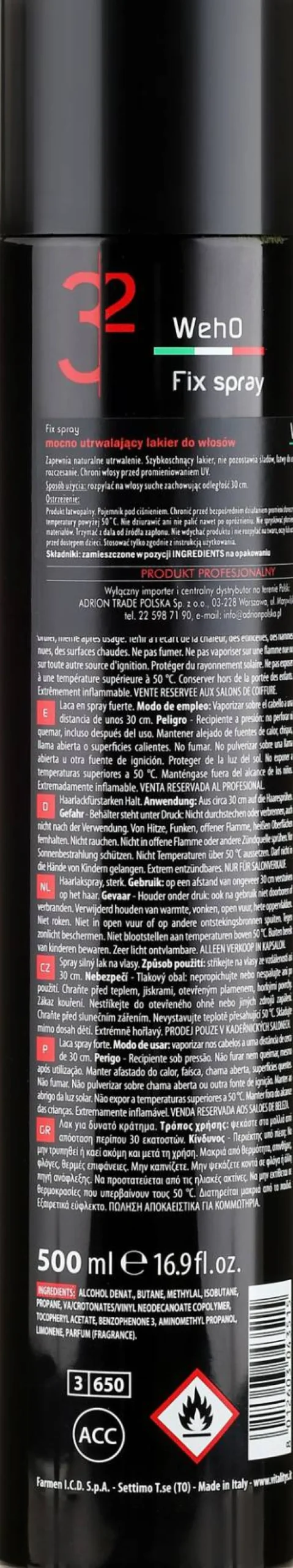 Haarlack für starken Halt