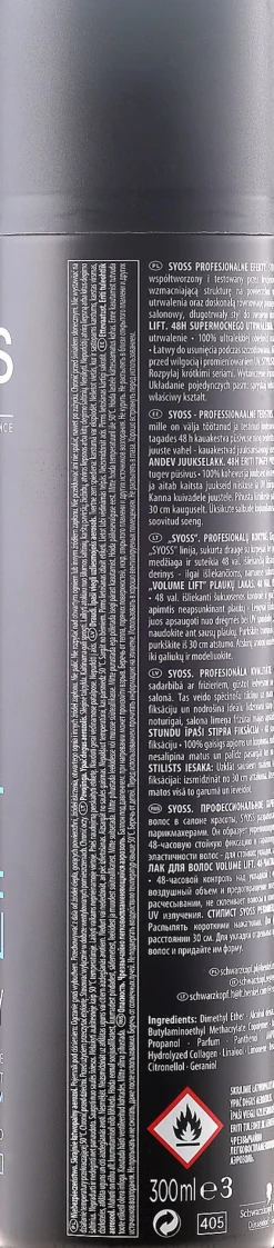 Haarlack Volume Lift Extra starker Halt
