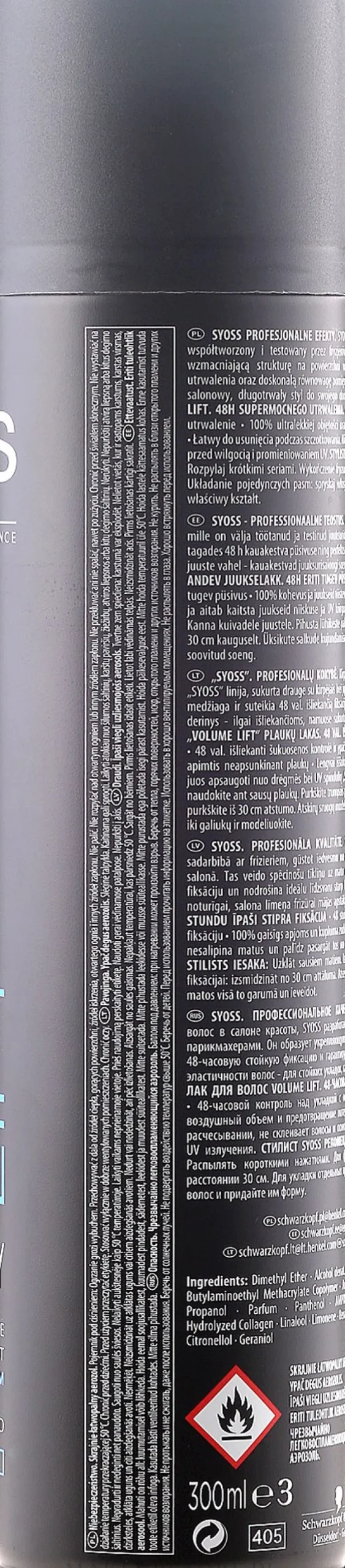 Haarlack Volume Lift Extra starker Halt