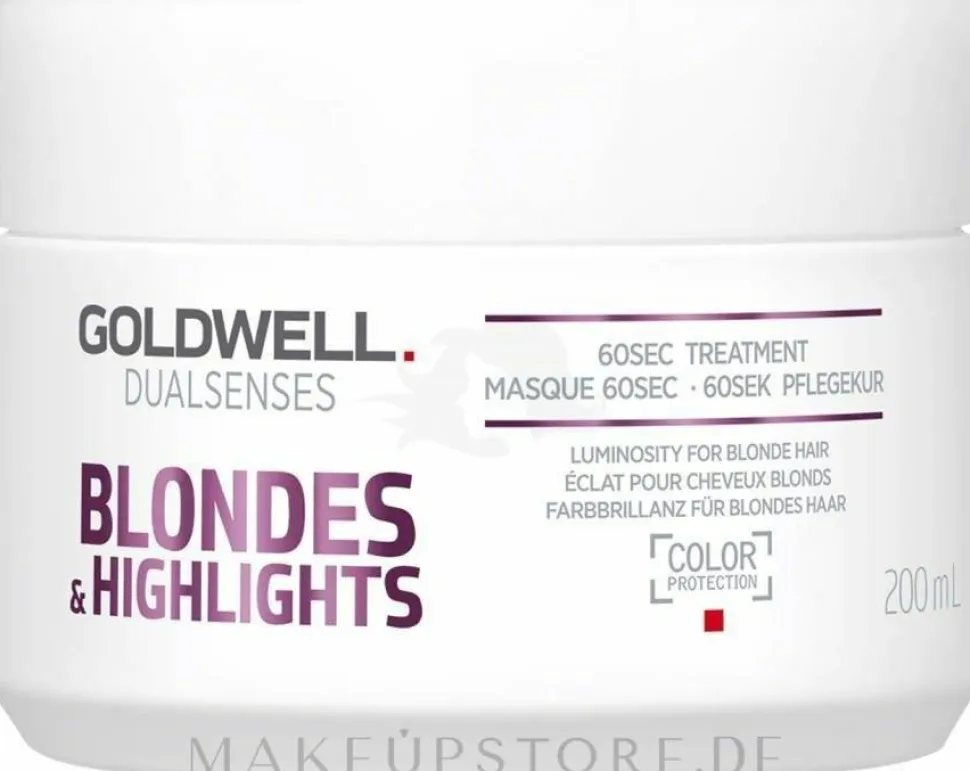 Haarmaske für blondes und gesträhntes Haar