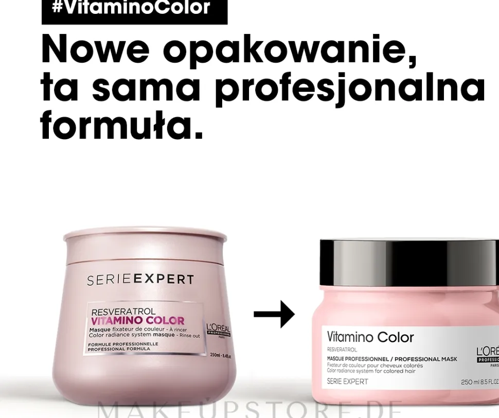 Haarmaske für coloriertes Haar
