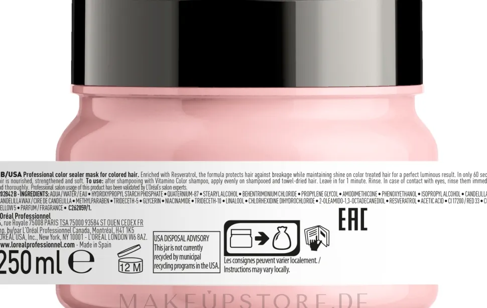 Haarmaske für coloriertes Haar