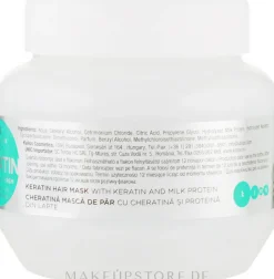 Haarmaske mit Keratin und Milchproteinen