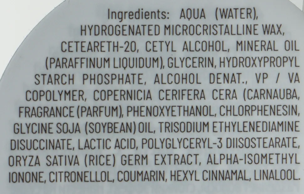 Haarpaste mit mittlerem Halt