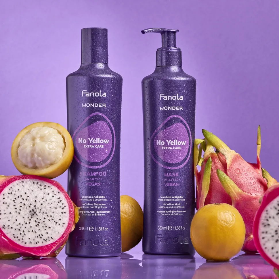 Haarshampoo gegen Gelbstich