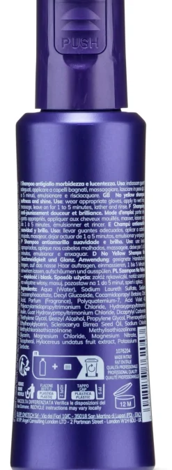 Haarshampoo gegen Gelbstich