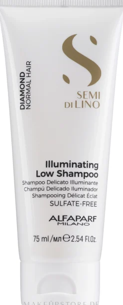 Haarshampoo für mehr Glanz mit Diamantpartikeln