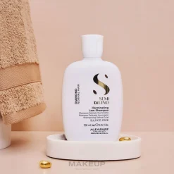 Haarshampoo für mehr Glanz mit Diamantpartikeln