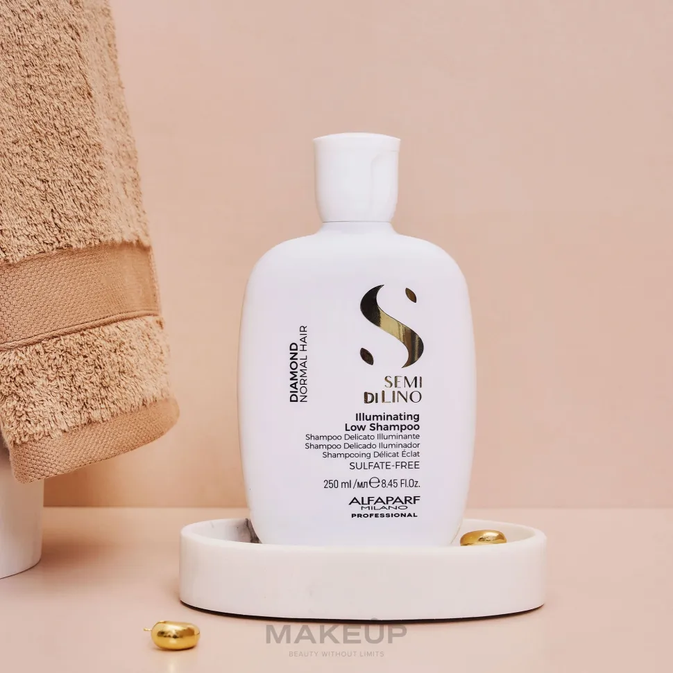 Haarshampoo für mehr Glanz mit Diamantpartikeln