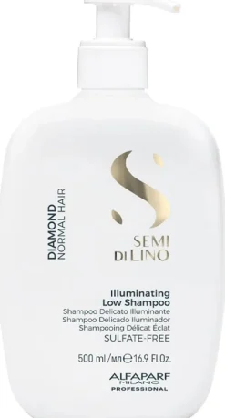 Haarshampoo für mehr Glanz mit Diamantpartikeln