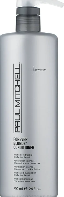 Haarspülung für blondes Haar