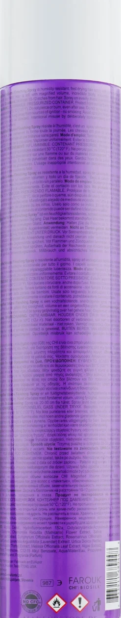 Haarspray für mehr Volumen