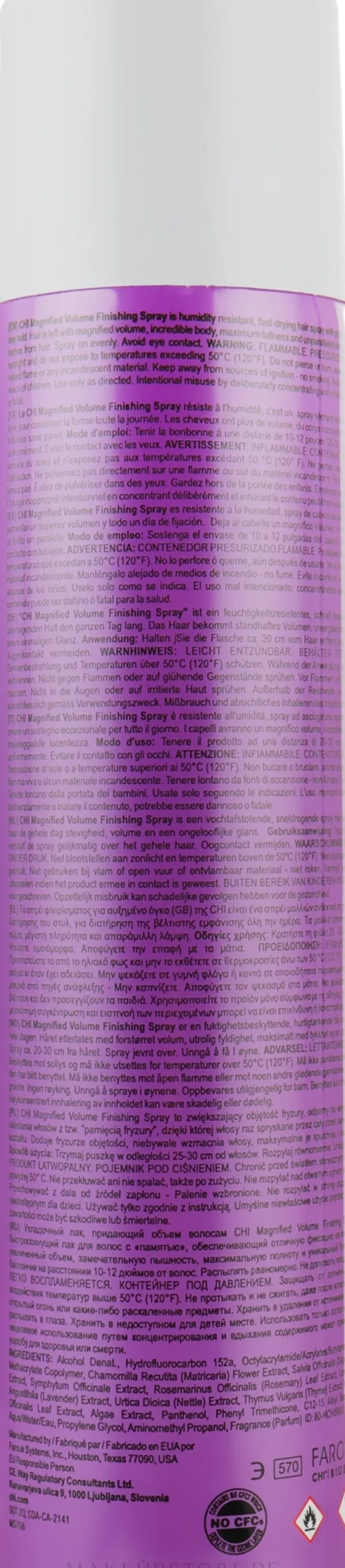Haarspray für mehr Volumen