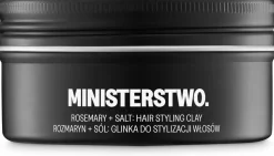 Haarstyling-Tonerde mit Rosmarin und Salz