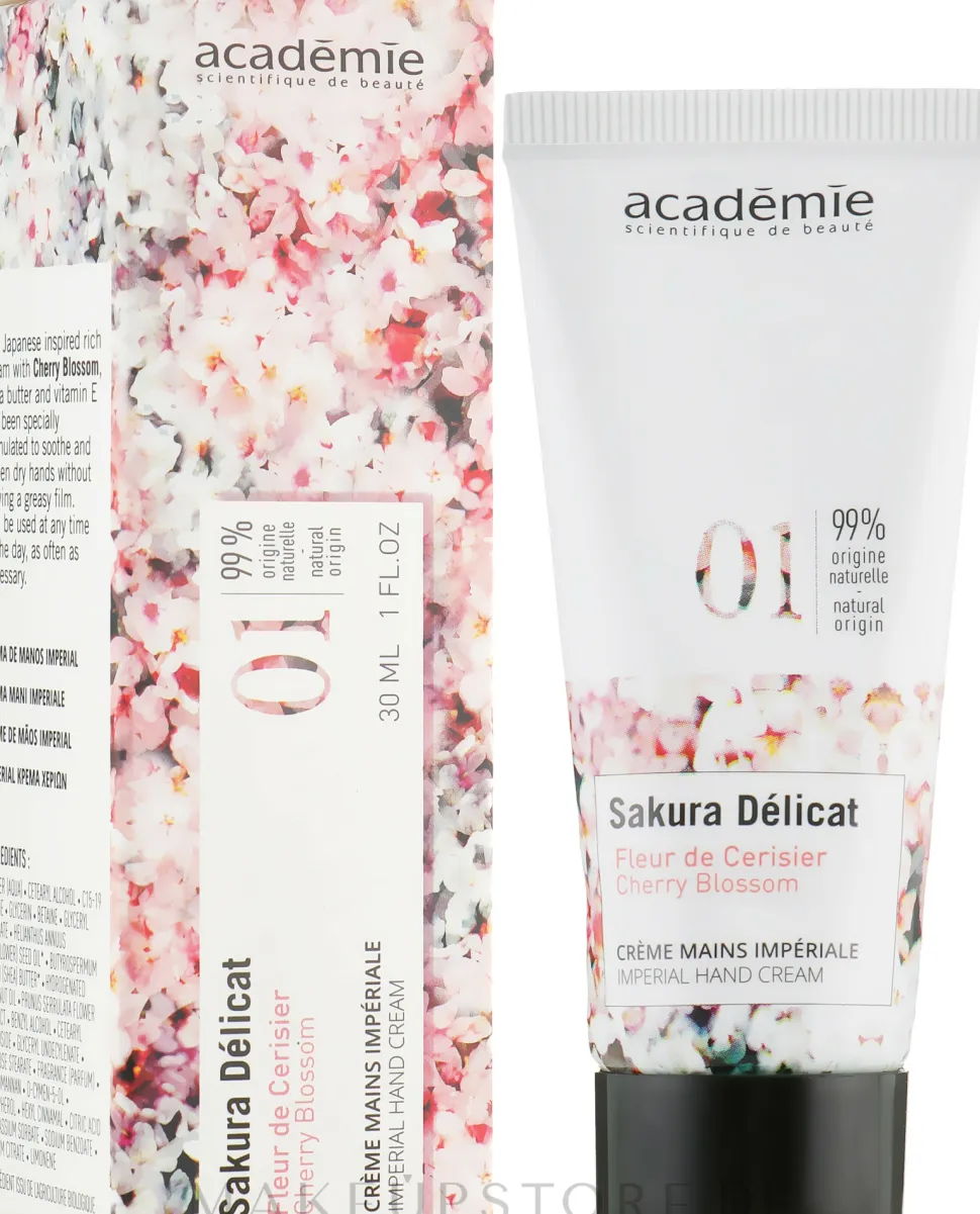 Handcreme mit Kirschblüte